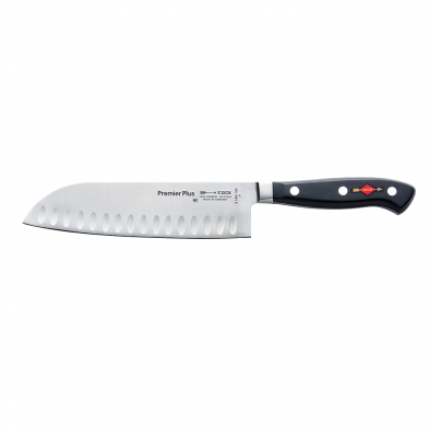 F.Dick 8144218K Premier Eurasia Series 7" Santoku Knife, Kullenschliff Blade