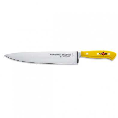 F.Dick 814472602 Premier Plus Series 10" Chef Knife, Yellow
