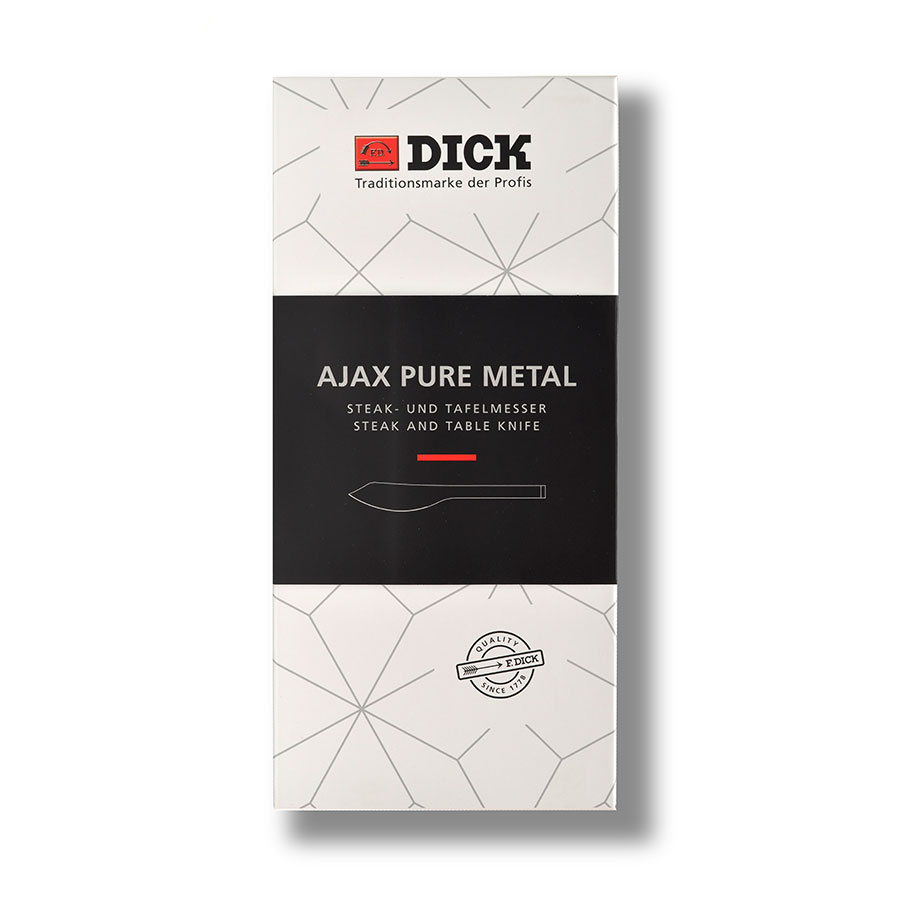 F.Dick Ajax Pure Metal Steak and Table Knife Set (4 pc)