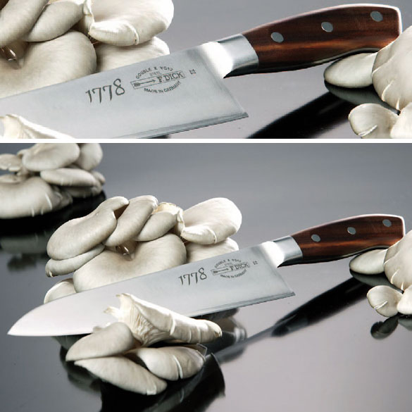 F.Dick 1778 Series 10" Chef Knife, Plum Tree Wood Handle