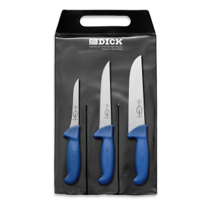 F.Dick ErgoGrip Knife Set Boning/Sticking/Butcher