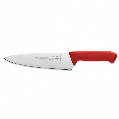 F.Dick 854472103 ProDynamic Series 8.5" Chef Knife, Red