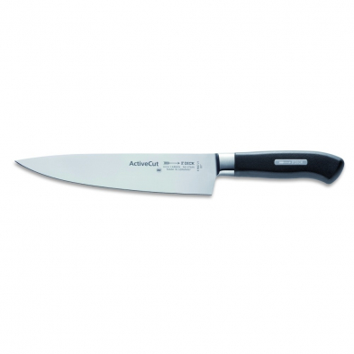 F.Dick 8904721 ActiveCut Series 8.5" Chef Knife, Black