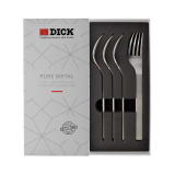 F.Dick Pure Metal, Steak and Table Fork, 4-Piece Set