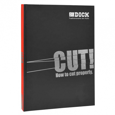 F.Dick Hardcover Book Titled "Cut - How To Cut Properly"