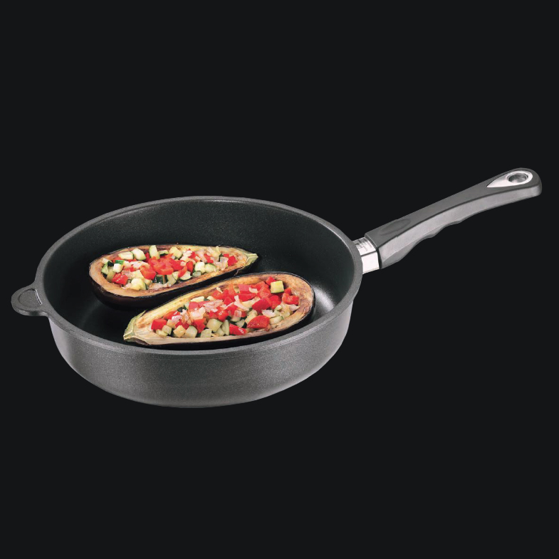 AMT Braise Pans with Long Handles, Induction and Non-Induction