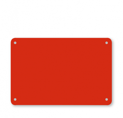 Profboard b10124a Series 1000, Replaceable Single Cutting Sheet, 40 x 60cm, Red