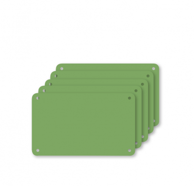 Profboard b10133 Series 1000, Replaceable Five-Pack Cutting Sheets, Green, 32.5 x 53cm.