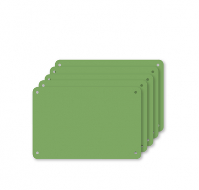 Profboard b10134 Series 1000, Replaceable Five-Pack Cutting Sheets, Green, 40 x 60cm.
