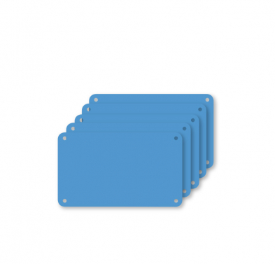 Profboard b10152 Series 1000, Replaceable Five-Pack Cutting Sheets, Blue, 30 x 50cm.