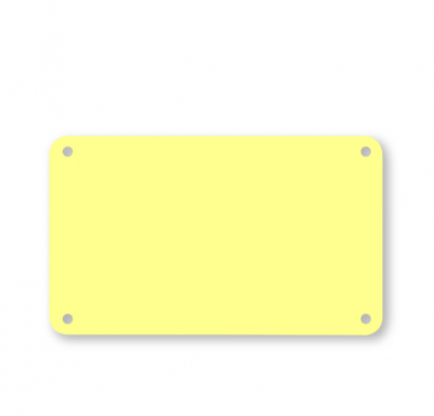 Profboard b10162a Series 1000, Replaceable Single Cutting Sheet, Yellow, 30 x 50cm