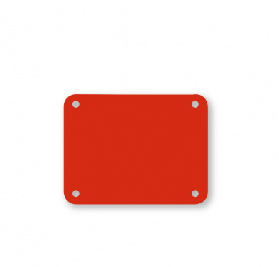 Profboard b10260 Series 1000, Replaceable Single Cutting Sheet, Red, 24 x 34cm
