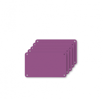 Profboard b10602 Series 1000, Replaceable Five-Pack Cutting Sheets, Purple, 30 x 50cm.