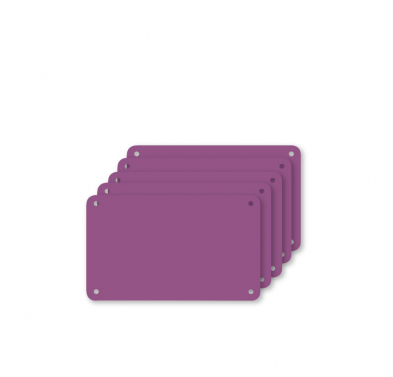 Profboard b10603 Series 1000, Replaceable Five-Pack Cutting Sheets, Purple, 32.5 x 53cm.