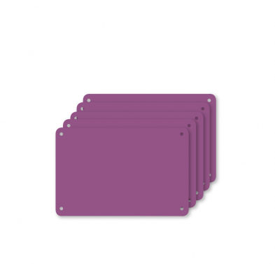 Profboard b10604 Series 1000, Replaceable Five-Pack Cutting Sheets, Purple, 40 x 60cm.