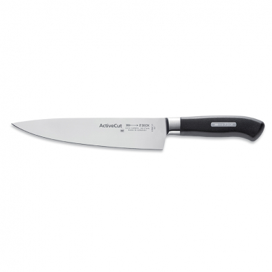 F.Dick ActiveCut Series Chef Knife, Black, Two Sizes
