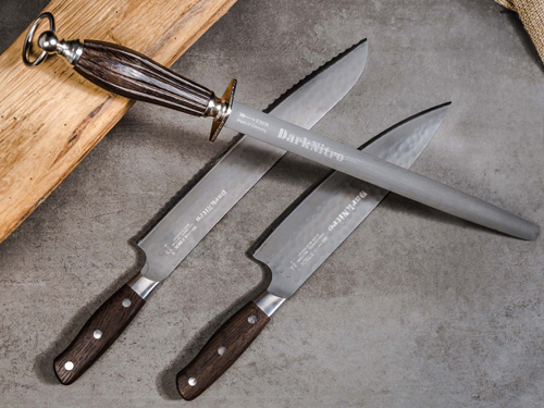 FDick Dark Nitro series knives on display