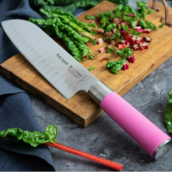 FDICK Pink Spirit Santoku knife image