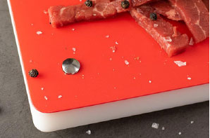 Meat Displayed on Profboard Series 270 Cutting Board