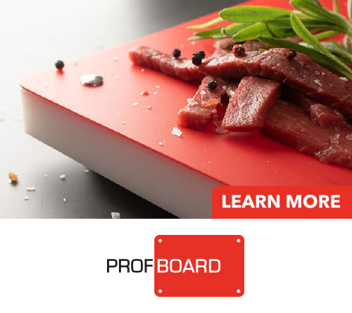 Profboard cutting board with logo