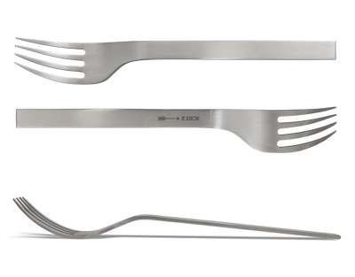 FDICK pure metal table fork