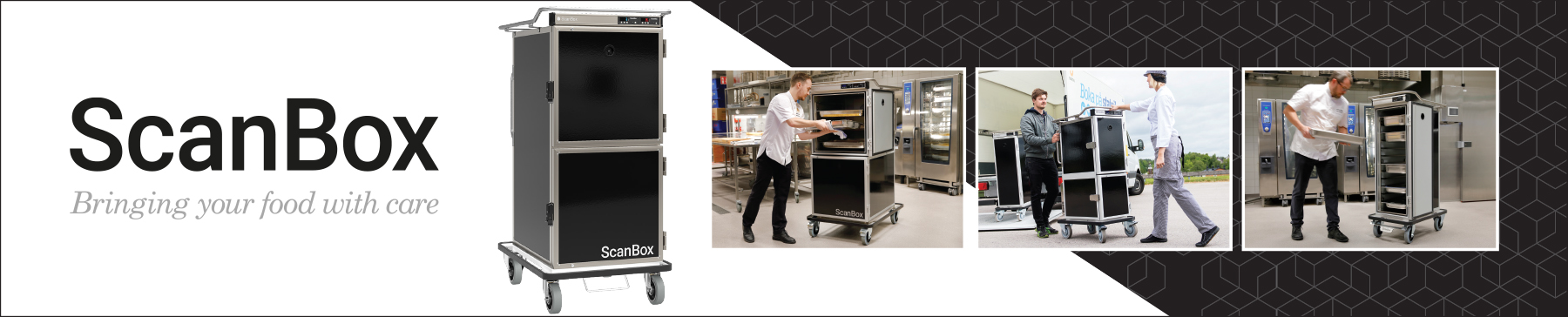 ScanBox Food Transport Carts Main Branding Header