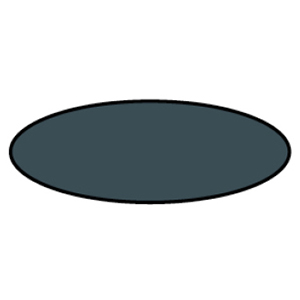 Steel oval shape
