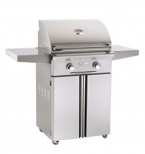 AOG 24" PORTABLE GRILL W/PIEZO "RAPID LIGHT" IGNITION