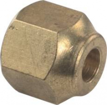 BRASS FORGED FLARE NUT 1/4