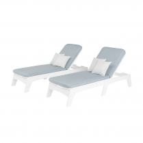 Ledge Lounger - Mainstay - Cushion for Chaise (White)