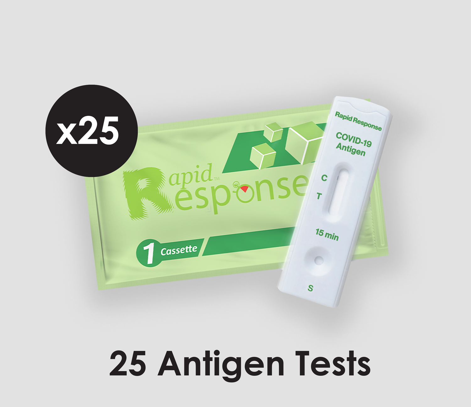 COVID-19 Antigen Rapid Test - 25 Tests