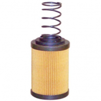 HYDRAULIC ELEMENT WITH SPRING