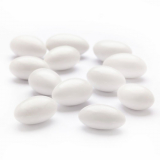 Jordan Almonds, White, Party