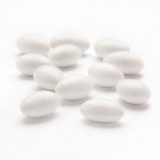 Jordan Almonds, White, Premium