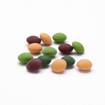 Milk Chocolate Lentils, Candy Coated, Rustic Fall Mix, Matte
