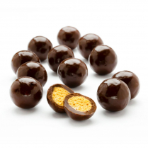 Malt Balls, Dark Chocolate, 52% Cacao  