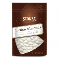 White Jordan Almonds, 16 oz.