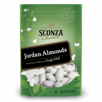 Spring Jordan Almonds, White, 16 oz.