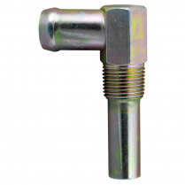 1965-73 Heater Hose Connector - Gold Zinc