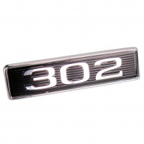 1969 302 Hood Scoop Emblem