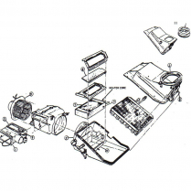 1971-73 Heater Seal Kit with Integral Air