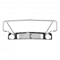 1973 RH Grille Moulding