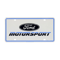 Ford Motorsport License Plate - 2 color