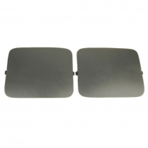 1987-89 Hatchback Shock Access Hole Covers - Gray