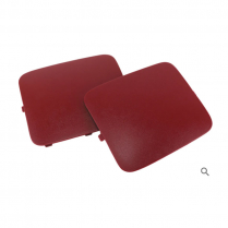1987-89 Hatchback Shock Access Hole Covers - Red