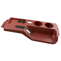 1987-93 Console Cup Holder Panel - Scarlett Red