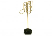 GOLD NOTE PAPER CLIP STAND