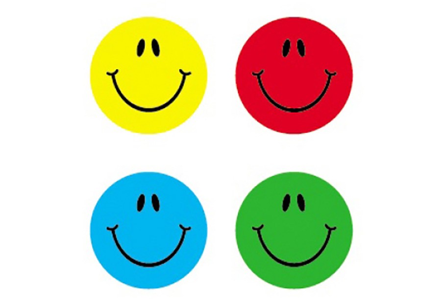 MULTICOLOR SMILES Chart Seals Music in Motion