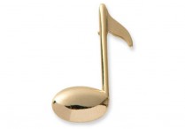 EIGHTH NOTE LAPEL PIN