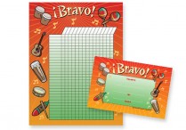 BRAVO Incentive Chart & Award Certificates Set